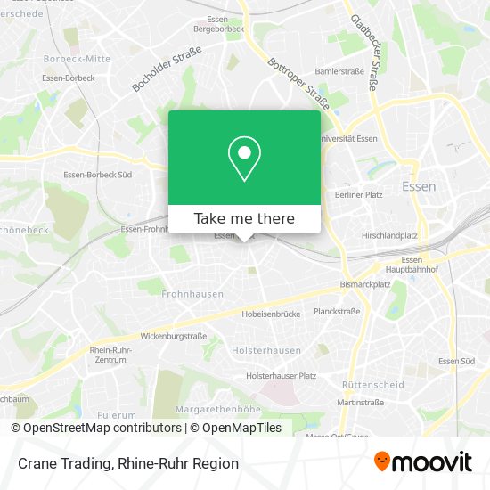 Crane Trading map