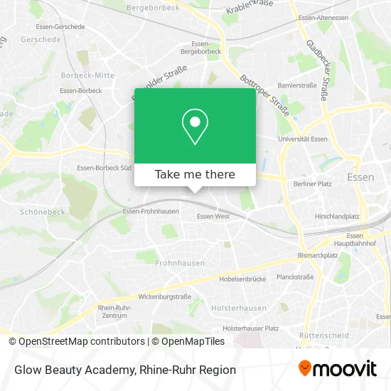 Glow Beauty Academy map
