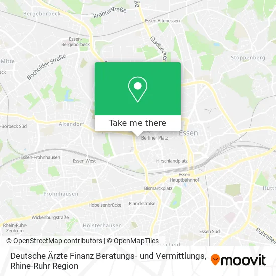 Deutsche Ärzte Finanz Beratungs- und Vermittlungs map