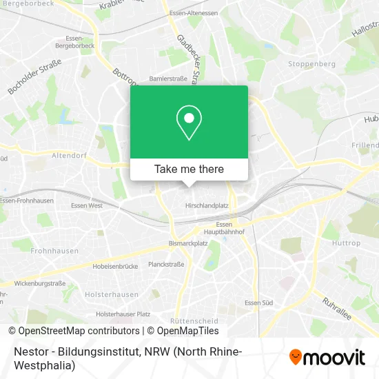 Nestor - Bildungsinstitut map