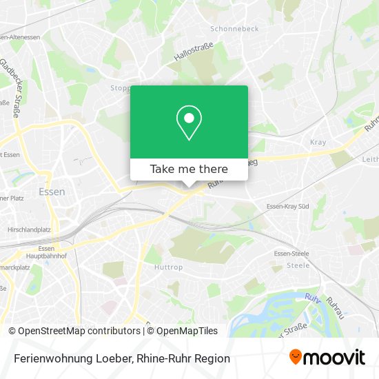 Ferienwohnung Loeber map
