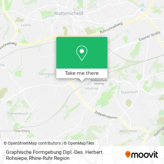 Карта Graphische Formgebung Dipl.-Des. Herbert Rohsiepe