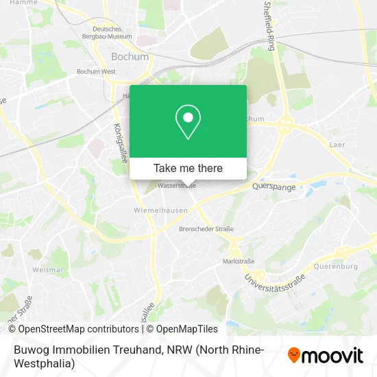 Buwog Immobilien Treuhand map