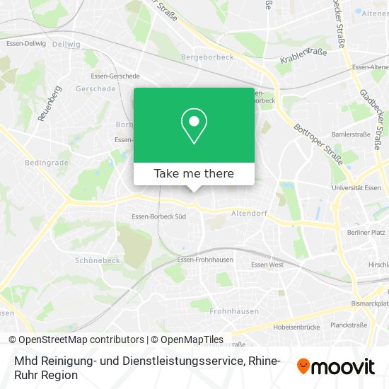 Mhd Reinigung- und Dienstleistungsservice map