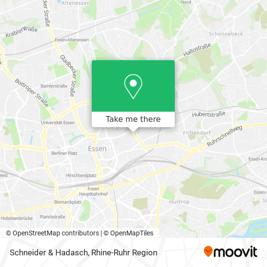 Карта Schneider & Hadasch