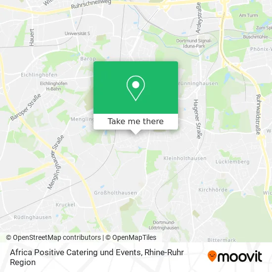 Карта Africa Positive Catering und Events