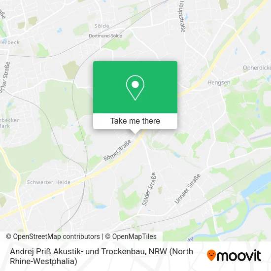 Карта Andrej Priß Akustik- und Trockenbau