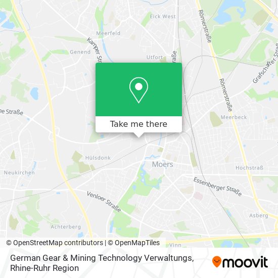 German Gear & Mining Technology Verwaltungs map