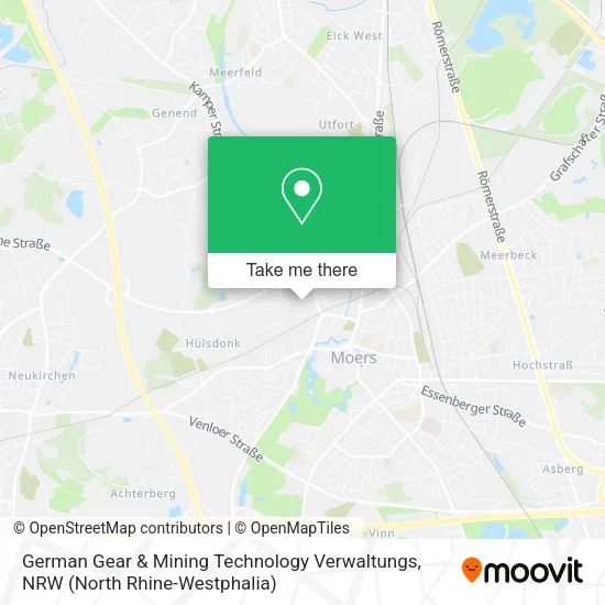 Карта German Gear & Mining Technology Verwaltungs