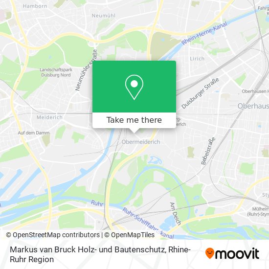 Markus van Bruck Holz- und Bautenschutz map