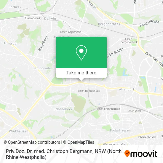 Карта Priv.Doz. Dr. med. Christoph Bergmann