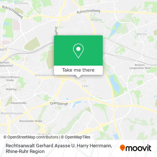 Rechtsanwalt Gerhard Ayasse U. Harry Herrmann map