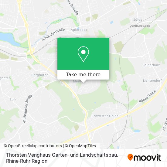 Карта Thorsten Venghaus Garten- und Landschaftsbau
