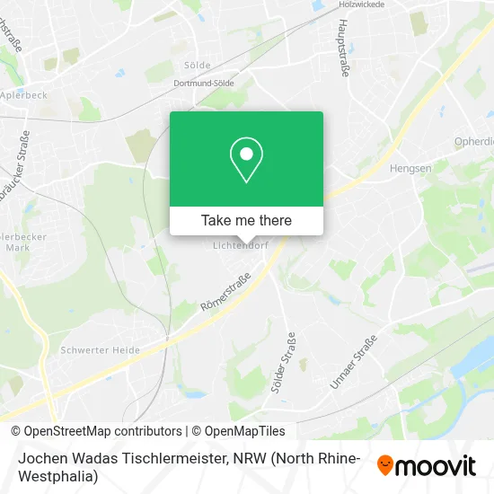 Jochen Wadas Tischlermeister map