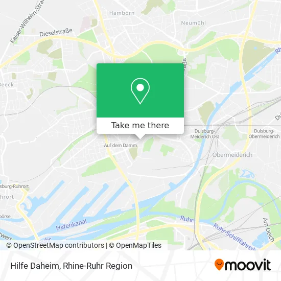 Карта Hilfe Daheim