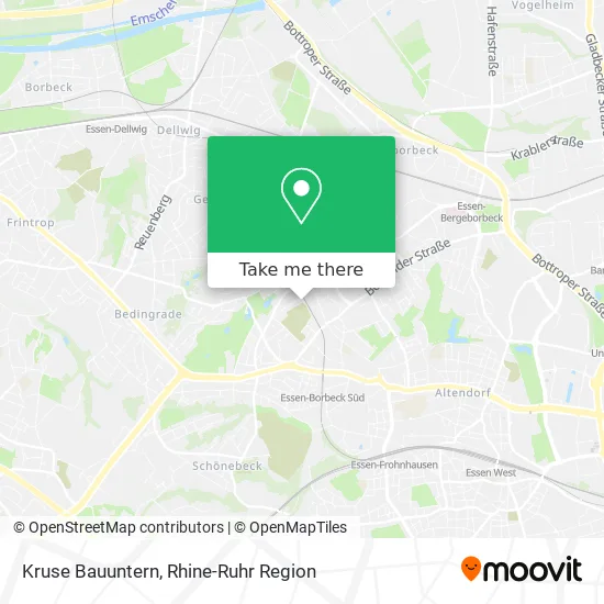 Карта Kruse Bauuntern