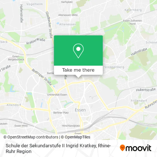 Карта Schule der Sekundarstufe II Ingrid Kratkey