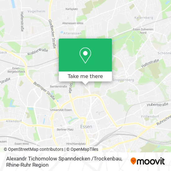 Карта Alexandr Tichomolow Spanndecken /Trockenbau