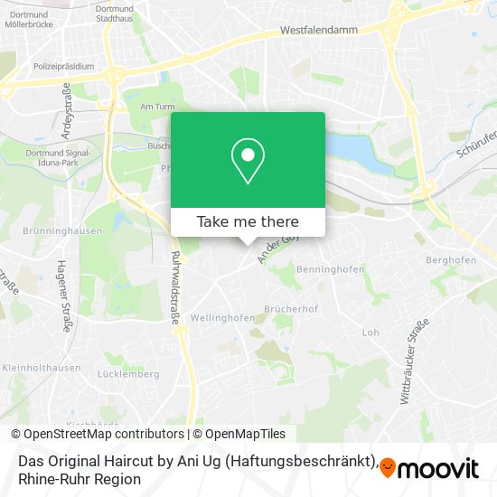 Das Original Haircut by Ani Ug (Haftungsbeschränkt) map