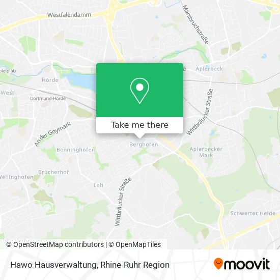 Карта Hawo Hausverwaltung