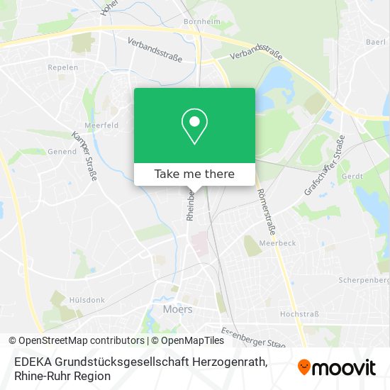 EDEKA Grundstücksgesellschaft Herzogenrath map