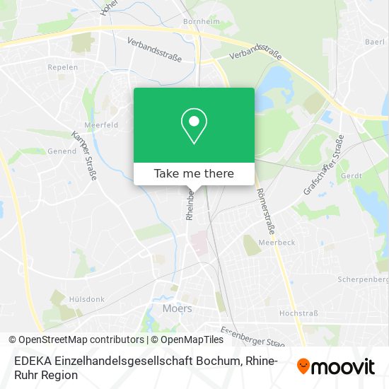 EDEKA Einzelhandelsgesellschaft Bochum map