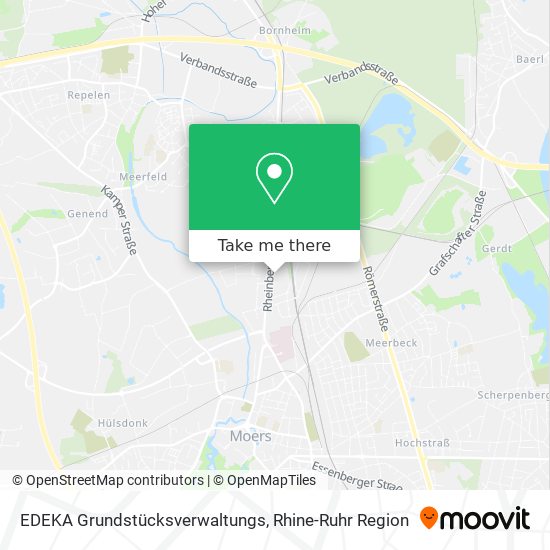 EDEKA Grundstücksverwaltungs map