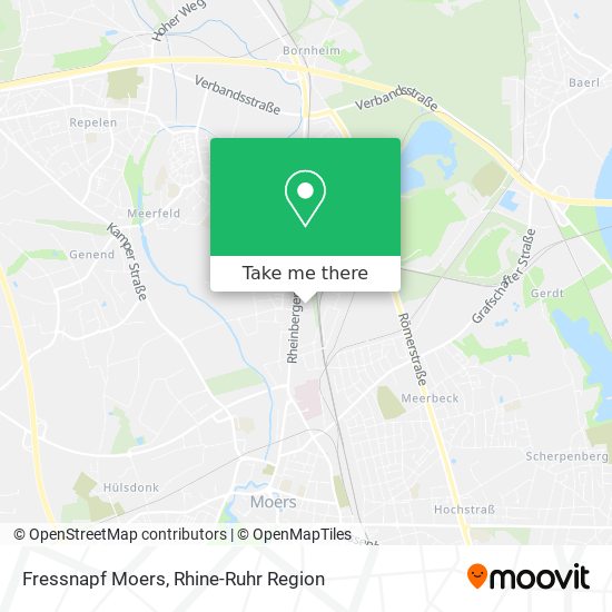 Карта Fressnapf Moers
