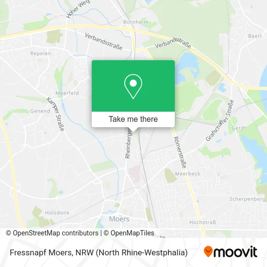 Карта Fressnapf Moers