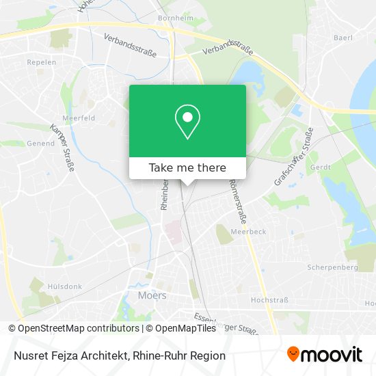 Nusret Fejza Architekt map