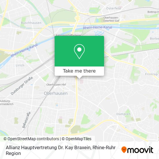 Allianz Hauptvertretung Dr. Kay Braxein map