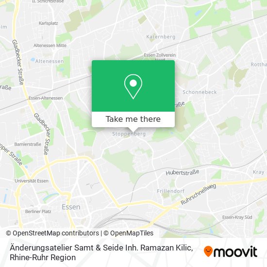 Änderungsatelier Samt & Seide Inh. Ramazan Kilic map