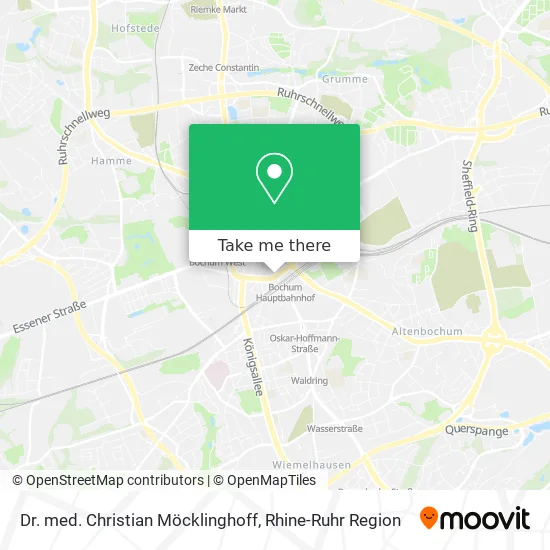Карта Dr. med. Christian Möcklinghoff