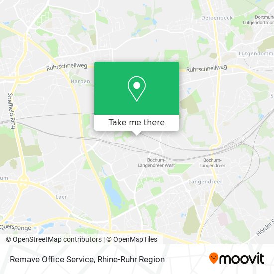 Remave Office Service map