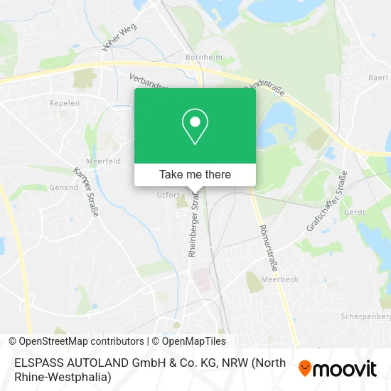 Карта ELSPASS AUTOLAND GmbH & Co. KG
