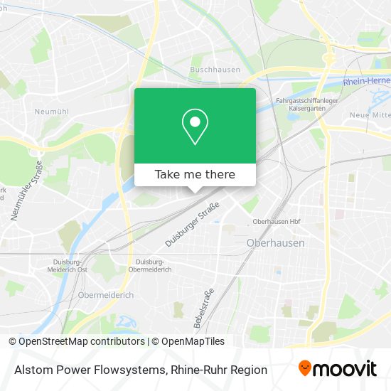 Alstom Power Flowsystems map