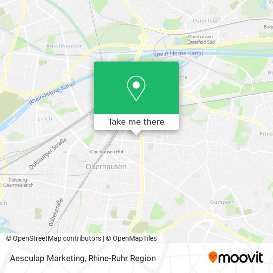 Карта Aesculap Marketing