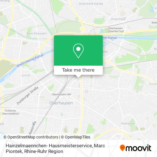 Hainzelmaennchen- Hausmeisterservice, Marc Piontek map
