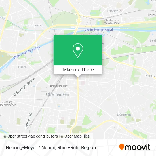 Карта Nehring-Meyer / Nehrin