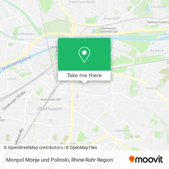 Карта Monpol Monje und Polinski