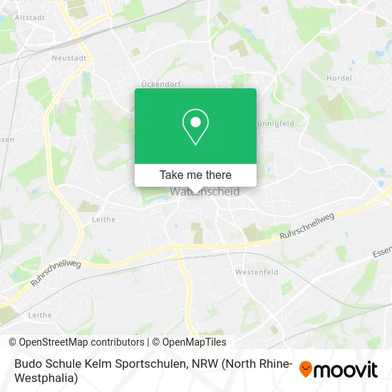 Карта Budo Schule Kelm Sportschulen