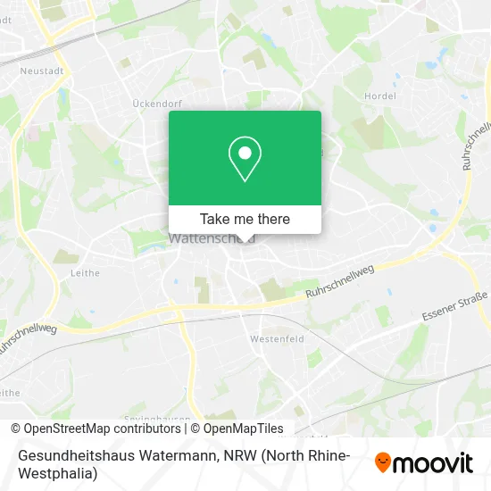 Gesundheitshaus Watermann map