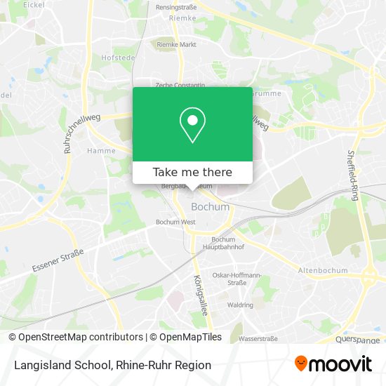 Langisland School map