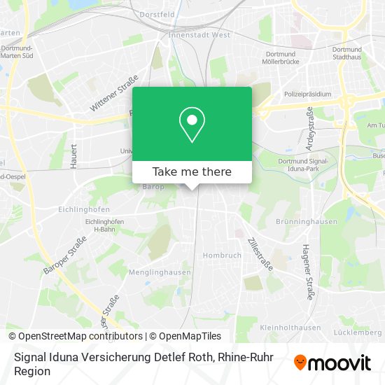 Signal Iduna Versicherung Detlef Roth map