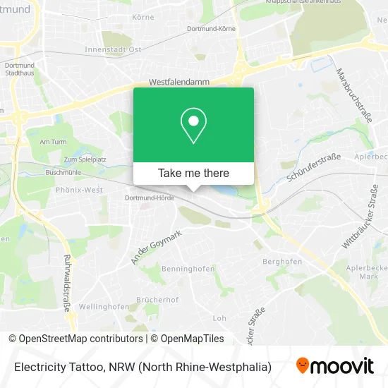 Electricity Tattoo map