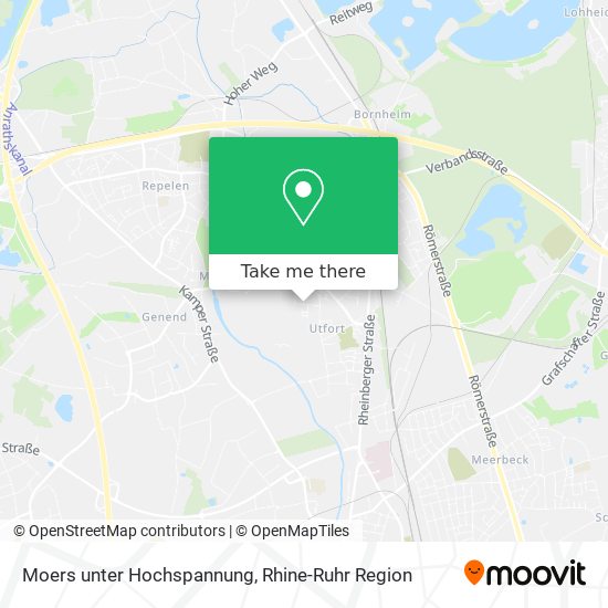 Moers unter Hochspannung map