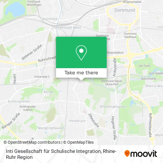 Карта Inti Gesellschaft für Schulische Integration