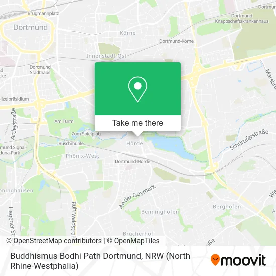 Buddhismus Bodhi Path Dortmund map