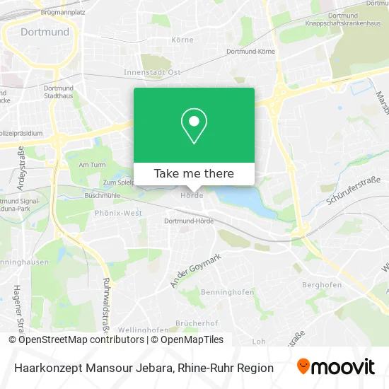 Haarkonzept Mansour Jebara map