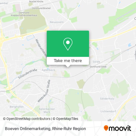 Boeven Onlinemarketing map